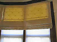 Roman Blind for bay window.