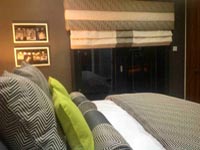 Roman Blind with matching pelmet